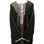 Moroccan Men Olive Green Long Sleeve Thobe Jubba Kandora Dishdasha (23)