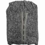 Moroccan Super Warm Cashmere Wool Blend Grey Hooded Thobe Djellaba Jubba (1)