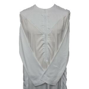 Nskemrt 004 White Thobe Jubba Men's Design Emirati Dishdash High Quality 0507 044115