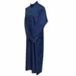 Nusuki 007 Men's Nusuki Premium High Quality Blue Long Sleeve Thobe Jubba(9)