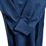 Nusuki Cuff 004 90210145022mix Nusuki Men Thick Blue Thobe Long Sleeve Jubba0509 222334