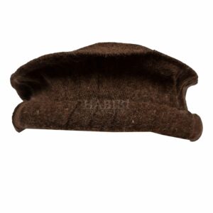 Nwe 007 Men's Afghani Wool Blend Skull Cap Brown Hat Kufi Topi Pakol Winter Men's Moroccan Hooded Thobe Long Sleeve