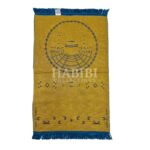 Royal Blue Islamic Masjid Al Haraam Soft Prayer Mat