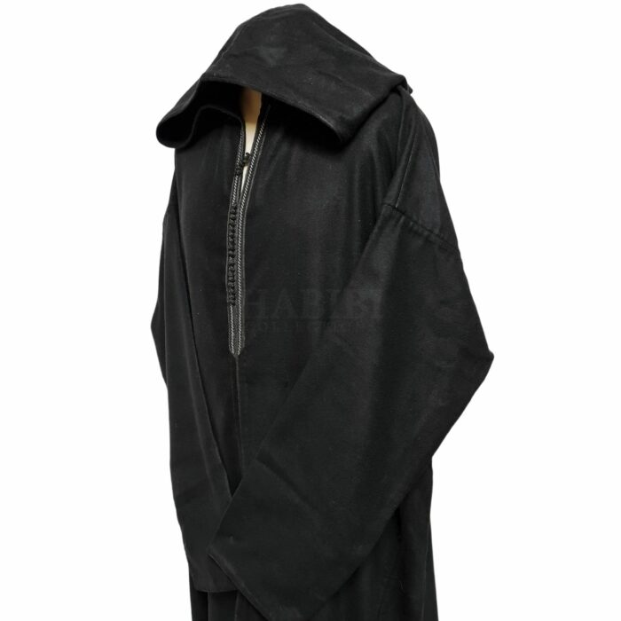 Oversizedwl 002 Oversized Black Winter Wool Blend Hooded Long Sleeves Thobe Djelleba (14)