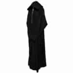 Oversizedwl 002 Oversized Black Winter Wool Blend Hooded Long Sleeves Thobe Djelleba (18)