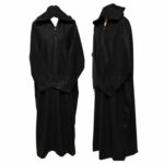 Oversizedwl 005 Black Oversized Black Winter Wool Blend Hooded Long Sleeves Thobe Djelleba (14)