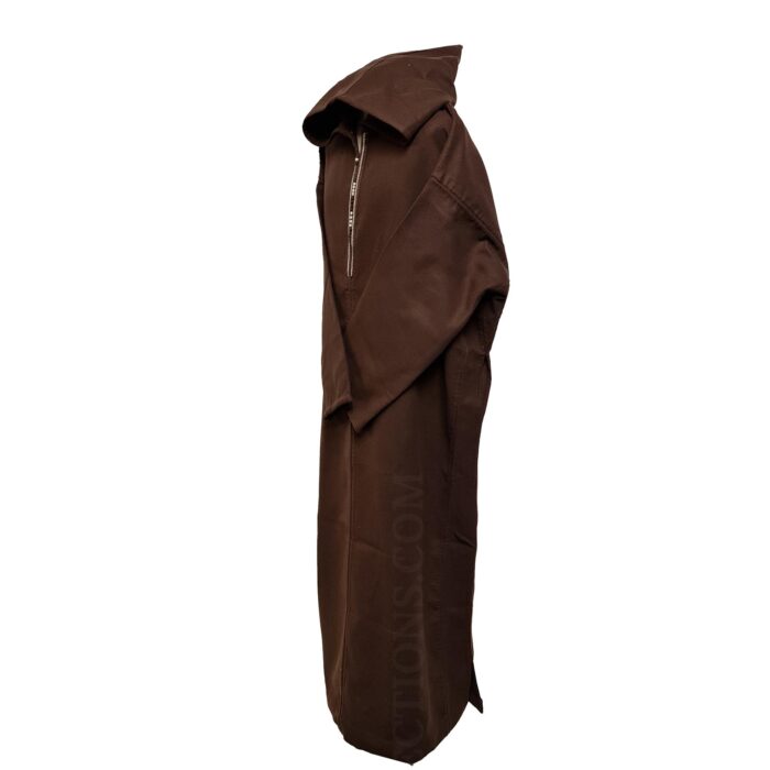 Oversizedwl Brwn 006c Oversized Brown Winter Wool Blend Hooded Long Sleeves Thobe Djelleba 220731