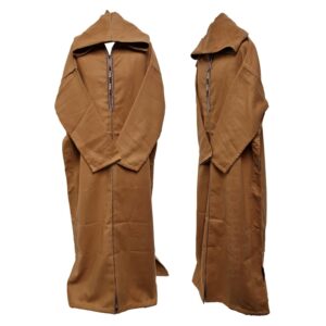 Oversizedwl Cmlbrwn 001 Oversized Camel Brown Winter Wool Blend Hooded Long Sleeves Thobe Djelleba