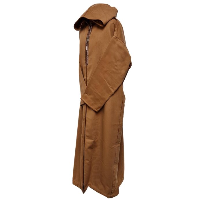 Oversizedwl Cmlbrwn 002 Oversized Camel Brown Winter Wool Blend Hooded Long Sleeves Thobe Djelleba 222610