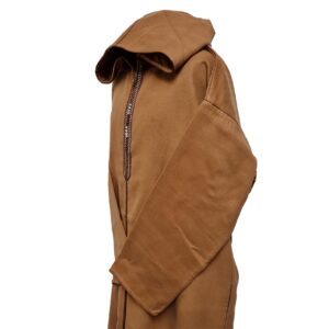 Oversizedwl Cmlbrwn 002 Oversized Camel Brown Winter Wool Blend Hooded Long Sleeves Thobe Djelleba 222617