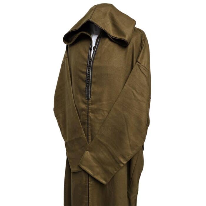 Oversizedwl Rst0034 Plus Size Brown Winter Wool Blend Hooded Long Sleeves Thobe Jubba Djellaba (5)