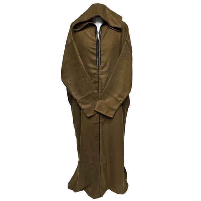 Oversizedwl Rst0034 Plus Size Brown Winter Wool Blend Hooded Long Sleeves Thobe Jubba Djellaba (7)