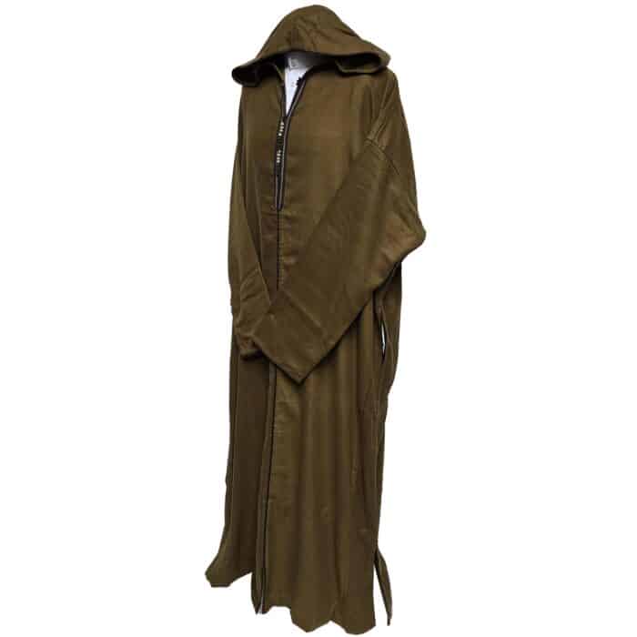 Oversizedwl Rst1pc Plus Size Brown Winter Wool Blend Hooded Long Sleeves Thobe Jubba Djellaba (14)