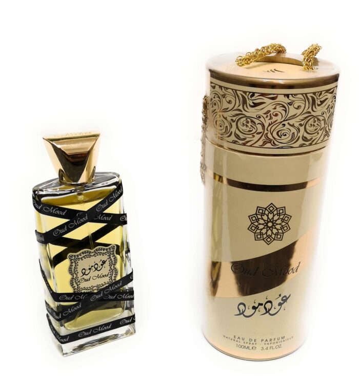 Oud Mood 100ml By Lattafa Floral Notes Ambery Musky Woody Perfume Spray - Habibi Collections