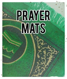 Habibi Collection has a wide variety of Islamic prayer mats of all styles and types including padded, memory foam, sitting/travel mats, group prayer mats and loads more!