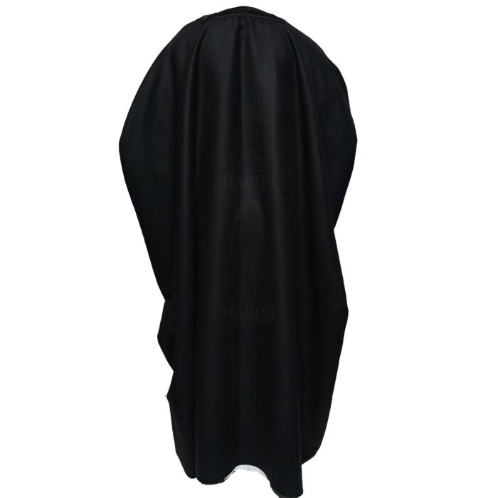 Premium Short Sleeve Arabian Bisht مشلح Cloak Black Arab Dress Mishlah Robe Eid Bsht Hlhslv 0024 (11)