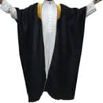 Premium Short Sleeve Arabian Bisht مشلح Cloak Black Gold Arab Dress Mishlah Robe Eid Bsht Hlhslv 0025 (17)