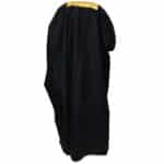 Premium Short Sleeve Arabian Bisht مشلح Cloak Black Gold Arab Dress Mishlah Robe Eid Bsht Hlhslv 0025 (9)