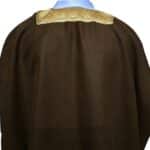 Premium Short Sleeve Arabian Bisht مشلح Cloak Brown Arab Dress Mishlah Robe Eid Bsht Hlhslv 0027 (8)