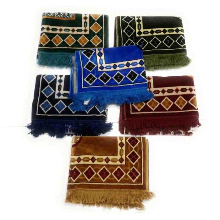 Premium Thick Jumbo Size Islamic Prayer Mat.jannamaz.musalla1000g+ 33x51 (4)