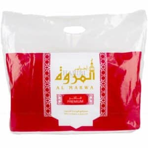 Premium Towel Ihram Al Marwa Cotton Adult 2 Piece Cloth Hajj Umrah Ihram 1500g (1)