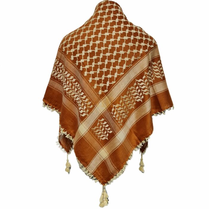 Q.no.111a 004 Shemagh Arab Head Scarf Wrap Arafat Keffiyeh Yashmagh Black +fringes 0616 231554