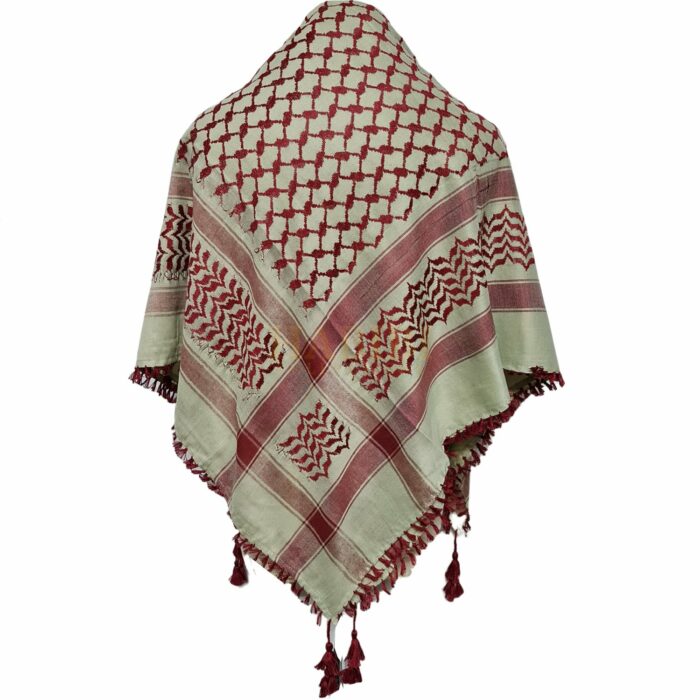 Q.no.111a 007 Shemagh Arab Head Scarf Wrap Arafat Keffiyeh Yashmagh Black +fringes 0616 231731