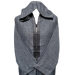 Rchctnhdnew 001 Men's Moroccan Rich Soft Cotton Grey Hooded Thobe Jubba Djellaba 0501 181630