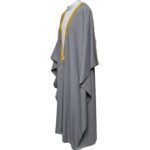 Royalprem 007 Men's Super High Quality Long Sleeves Bisht 094621