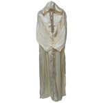 Shnyslk 001 Men Moroccan Long Sleeves Hooded Thobe (2)