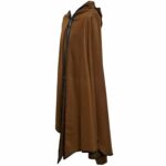 Silhamhc 005 Moroccan Djellaba Brown Cloak Cape Cashmere Wool Blend Silham Burnous 200346