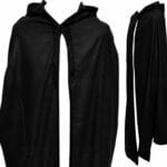 Silhamhc 006 Moroccan Djellaba Black Cloak Cape Cashmere Wool Blend Silham Burnous 202643 Copy