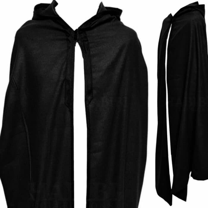 Silhamhc 006 Moroccan Djellaba Black Cloak Cape Cashmere Wool Blend Silham Burnous 202643 Copy