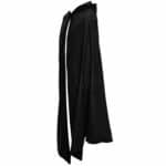 Silhamhc 006 Moroccan Djellaba Black Cloak Cape Cashmere Wool Blend Silham Burnous 202658 Copy