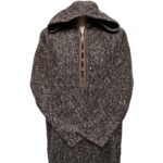 Superthkwrmwl 0028 Moroccan Super Thick Warm Cashmere Wool Blend Brown Hooded Thobe Djellaba (7)