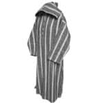 Superthkwrmwl 500lm Moroccan Super Thick Warm Wool Blend Grey Striped Hooded Thobe Djellaba (7)