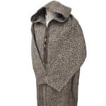 Superthkwrmwl 700rg Moroccan Super Thick Warm Cashmere Wool Blend Brown Hooded Thobe Djellaba(5)