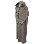 Superthkwrmwl 700rg Moroccan Super Thick Warm Cashmere Wool Blend Brown Hooded Thobe Djellaba(6)