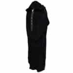 Supsaed Blk001 Super Soft High Quality Cashmere Wool Blend Black Moroccan Thobe Jubba Djellaba (6)