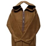 Swcshwl Msl043 Moroccan Winter Cashmere Wool Blend Brown Hooded Jubba Thobe Djellaba 043(3)