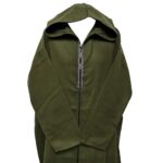 Swcshwl Msl044 Plus Size Moroccan Winter Cashmere Wool Blend Olive Green Hooded Jubba Thobe Djellaba (6)