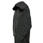 Swcshwl Msl046 Moroccan Winter Cashmere Wool Blend Grey Hooded Jubba Thobe Djellaba Msl046 (3)