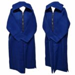 Swcshwl Msl066 Moroccan Winter Cashmere Wool Blend Royal Blue Hooded Jubba Thobe Djellaba (4)