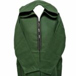 Swcshwl Msl093 Moroccan Winter Cashmere Wool Blend Green Hooded Jubba Thobe Djellaba (4)