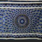 Super Large Blue Floor Mat Islamic Prayer Mat Musallah Rug Carpet