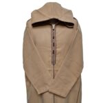 Super Warm Moroccan Winter Cashmere Wool Blend Beige Hooded Thobe Jubba Djellaba (19)