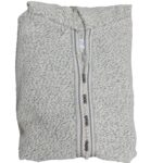 Super Warm Off White Grey Moroccan Cashmere Winter Wool Blend Thobe Djellaba (2)