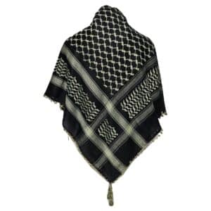 Unisex Black Arab Head Scarf Wrap Arafat Keffiyeh Yashmagh (5)