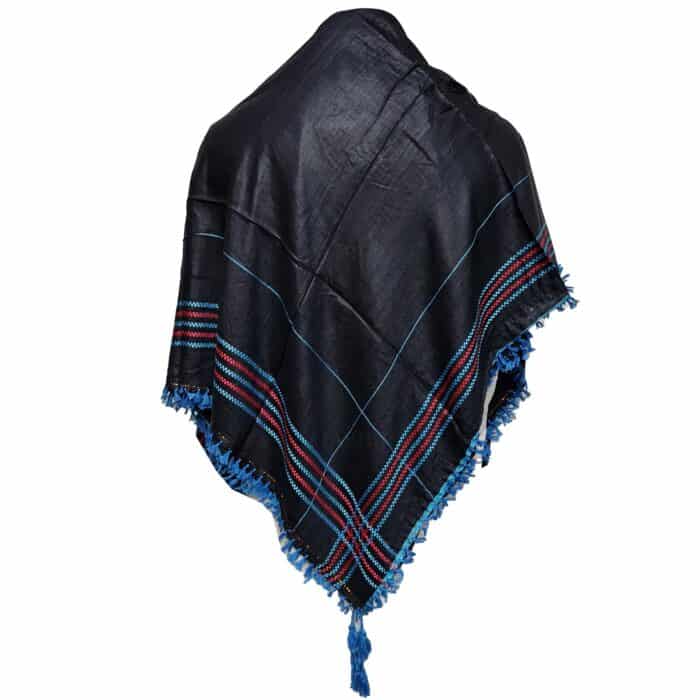 Unisex Cotton Black Multicolored Arab Head Scarf Wrap Arafat Keffiyeh Yashmagh (1)