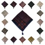 Unisex Many Colours Grey Maroon Brown Arab Head Scarf Wrap Arafat Keffiyeh Yashmagh